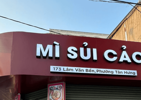 Bảng hiệu hộp đèn hay chữ nổi – loại nào hiệu quả hơn? — công trình thực tế tại TP.HCM