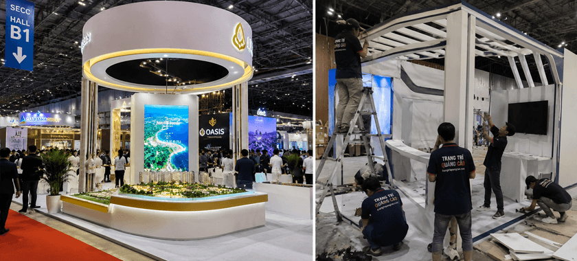 Báo Giá Booth Triển Lãm: Bao Nhiêu Tiền Một Gian?
