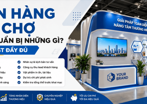 Gian Hàng Hội Chợ Cần Chuẩn Bị Những Gì? Checklist Đầy Đủ — công trình thực tế tại TP.HCM