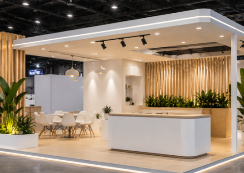 Mẫu Gian Hàng Hội Chợ Đẹp, Sáng Tạo & Thu Hút Nhất 2026 — công trình thực tế tại TP.HCM