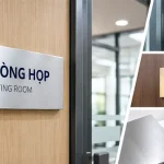 Bảng tên phòng alu là gì? So sánh với mica & inox — công trình thực tế tại TP.HCM